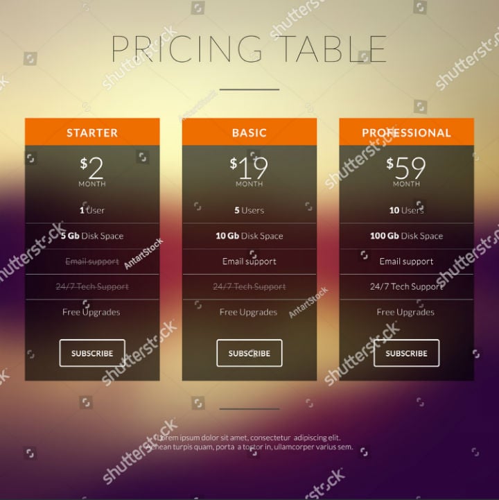 simple-tabular-price-signage-template