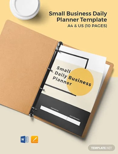 small-business-daily-planner-template