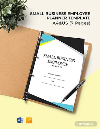 small-business-employee-planner-template