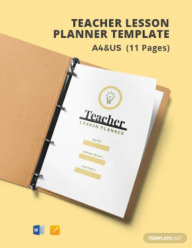 14  Teacher Planner Templates 14  Teacher Planner Templates