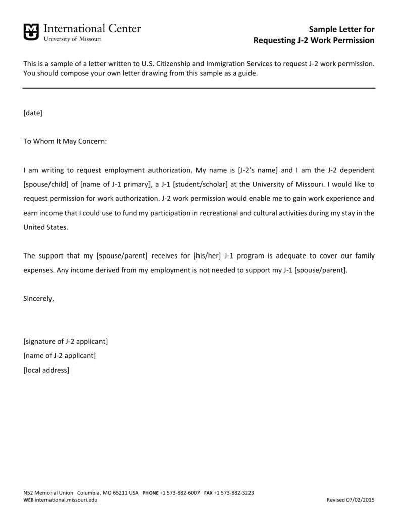 6+ Permission Request Letter Templates - PDF