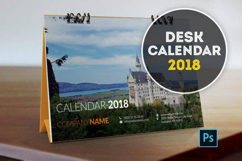 14+ Table Calendar Designs & Templates PSD, AI, InDesign