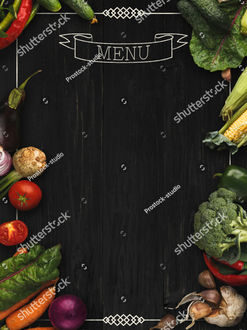 Printable Menu Border Templates