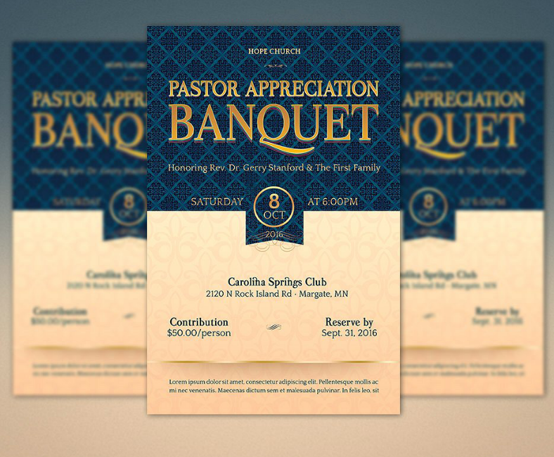 10+ Church Appreciation Certificate Flyer Templates - PSD, AI