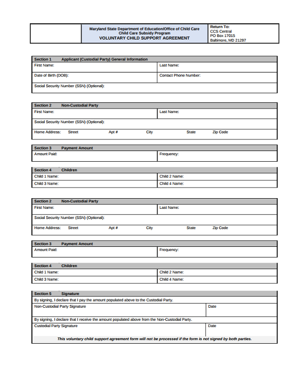 12+ Support Agreement Templates - Pdf, Word, Apple Pages, Google Docs