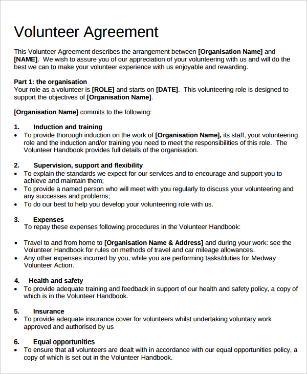 Group Agreement Template