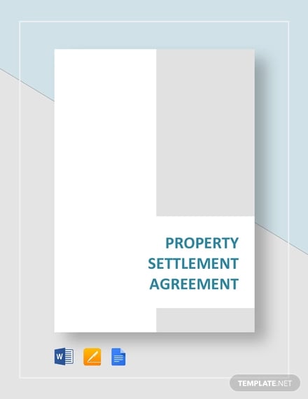 property settlement agreement