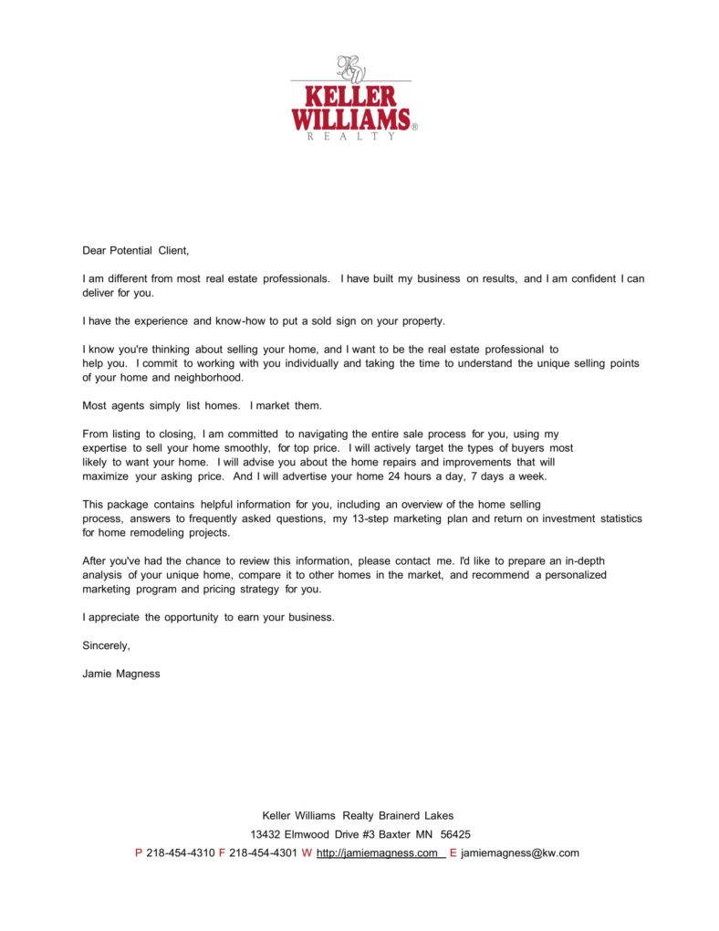 7+ FREE Real Estate Follow Up Letter Templates in PDF