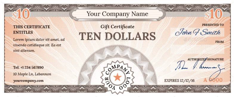 vintage company gift certificate template 788x325