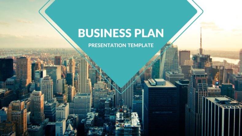 business plan simple powerpoint template 788x