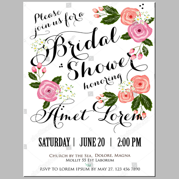 15+ Modern Bridal Shower Card Designs & Templates PSD, AI