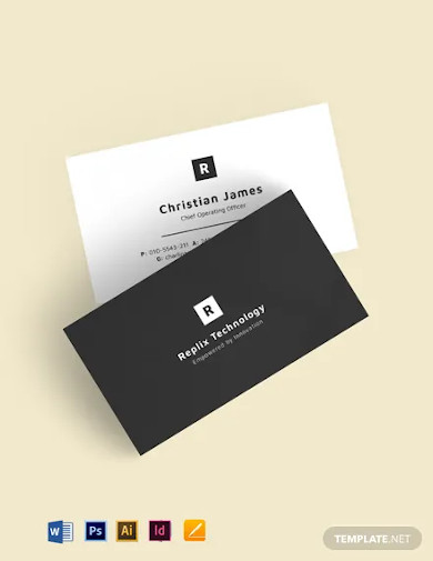 clean business card template2