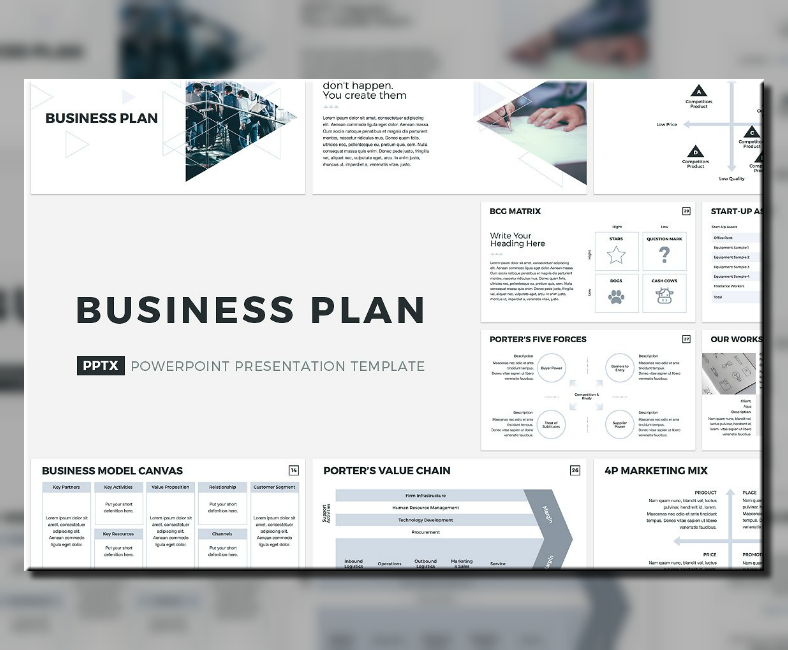 business plan ppt ai