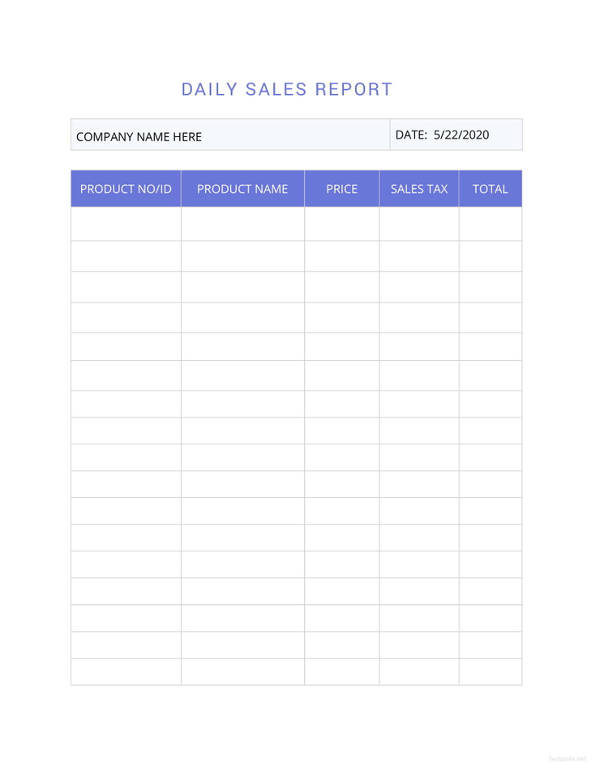 30+ Sales Report Templates - PDF, Excel, Word | Free & Premium Templates