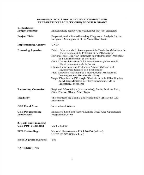 research and development proposal template