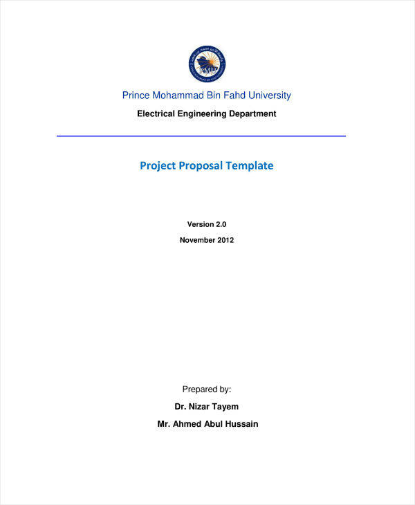 16+ Engineering Project Proposal Templates PDF, Word, Pages