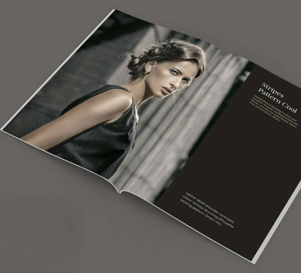 elegant vertical brochure template