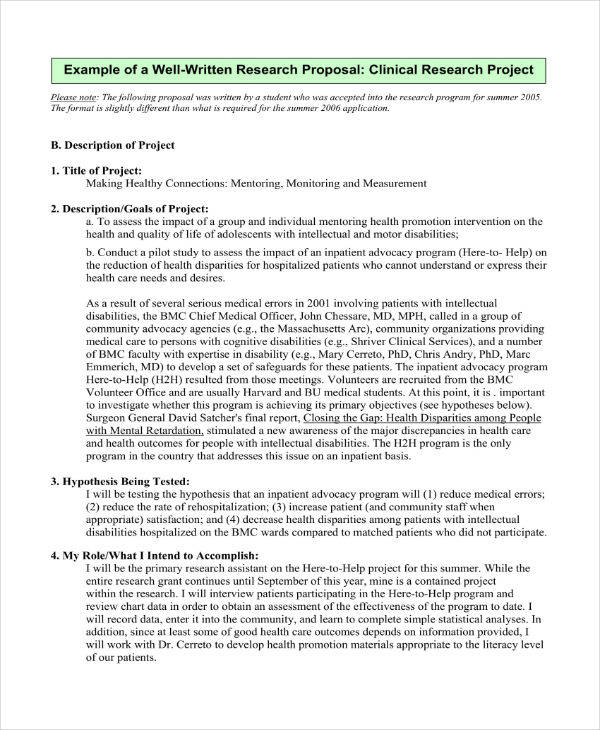 research proposal design definition pdf