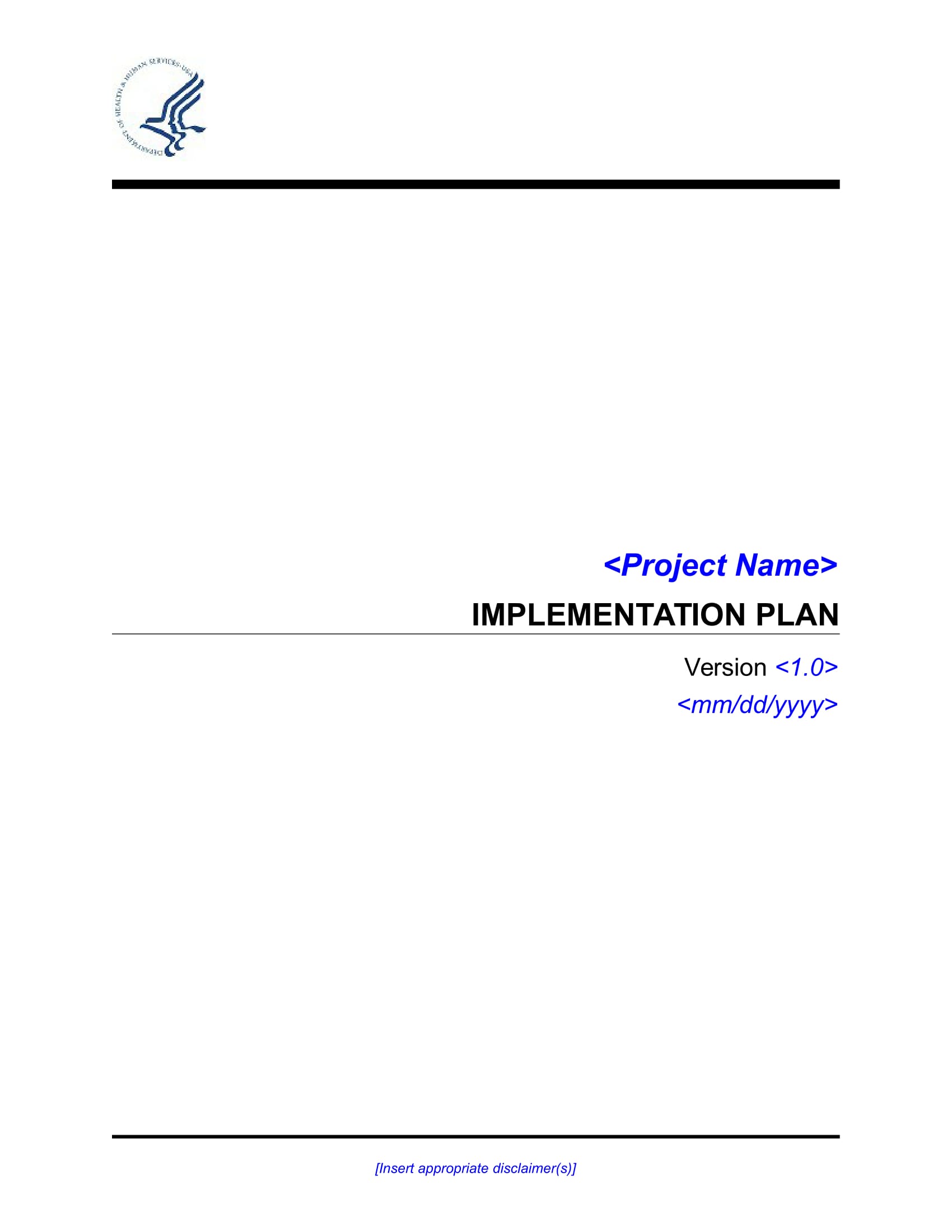 extensive implementation plan