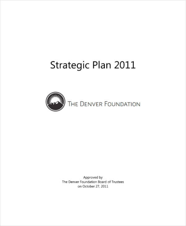 9+ Nonprofit Organization Strategic Plan Templates & Samples - Word, PDF