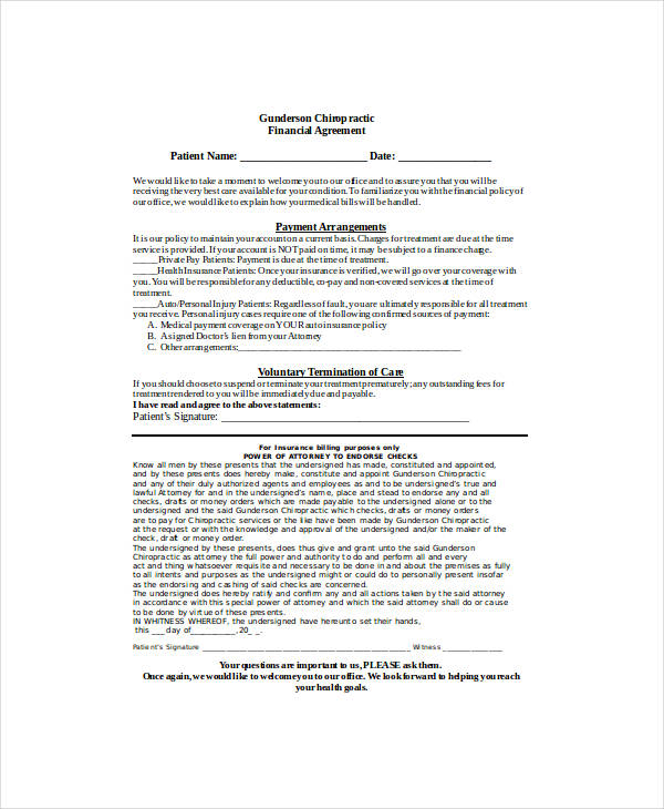12+ Finance Agreement Templates Word, PDF, Docs
