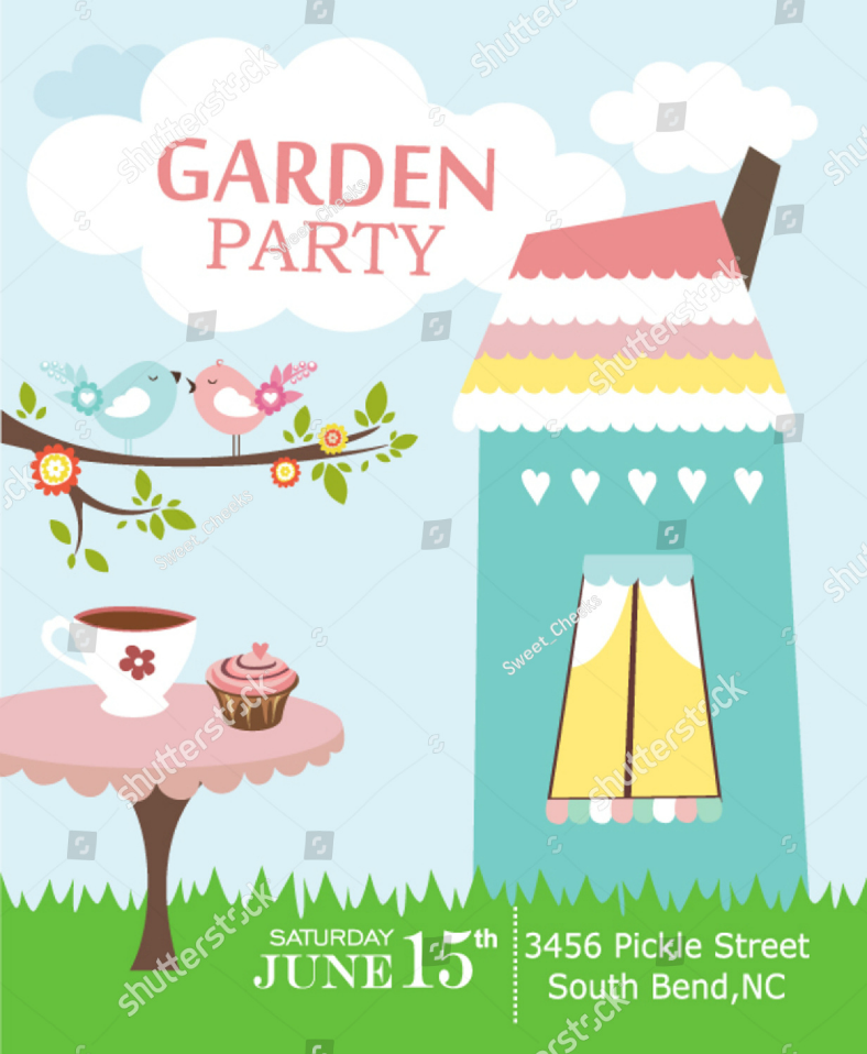 17+ Garden Party Invitation Designs & Templates PSD, AI Free