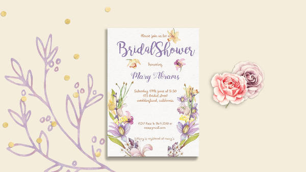floral-bridal-shower-card-template