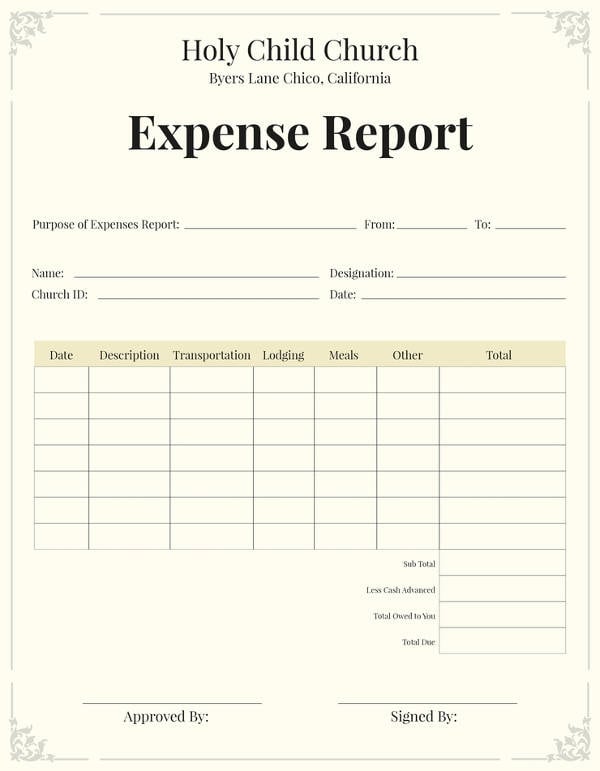 10-church-report-templates-pdf-doc-free-premium-templates