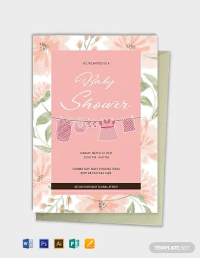 free-floral-baby-shower-template