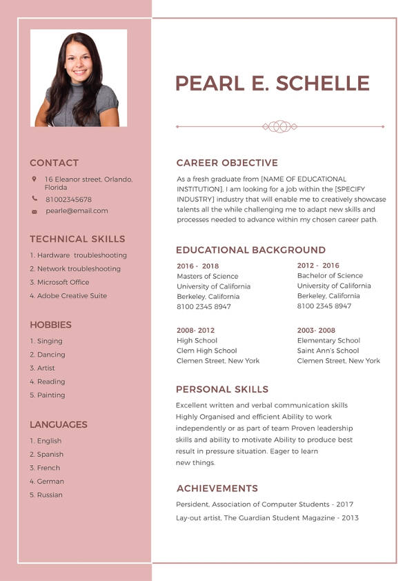 New Resume Format 2018 from images.template.net