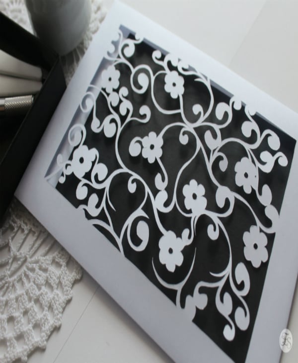 free paper cutting envelope template