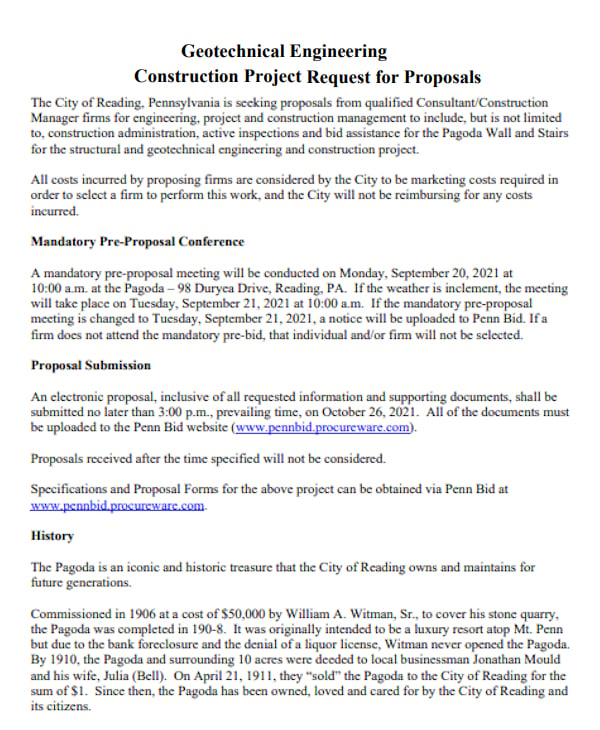 geotechnical-engineering-construction-project-proposal
