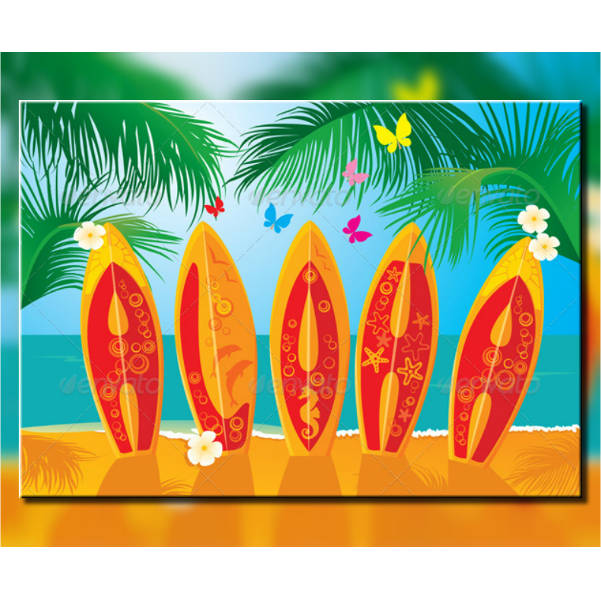 holiday-summer-postcard-template