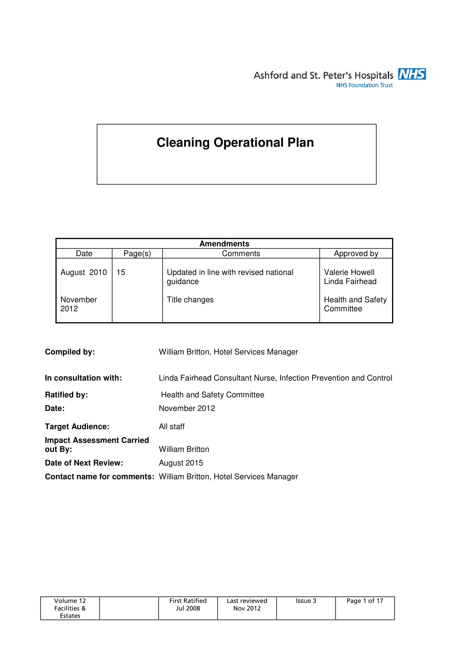 domestic cleaning business plan