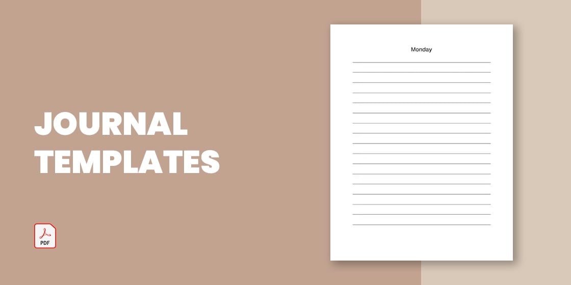 9+ Journal Templates in PDF