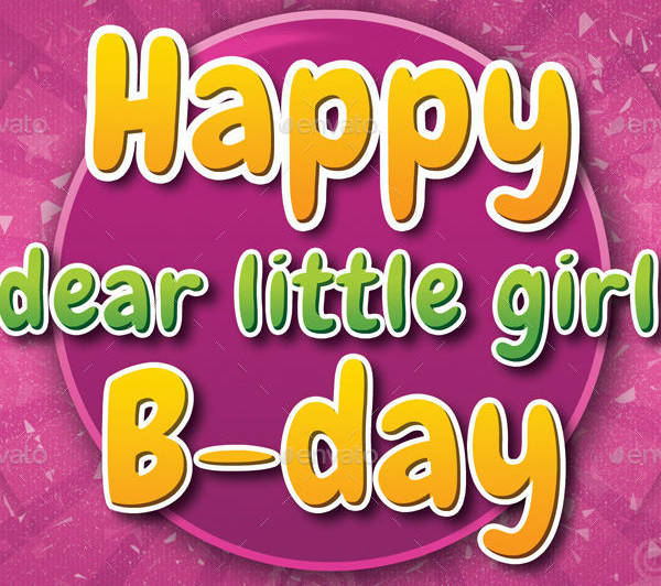 15+ Printable Birthday Card Designs &amp; Templates for Kids - PSD, AI ...