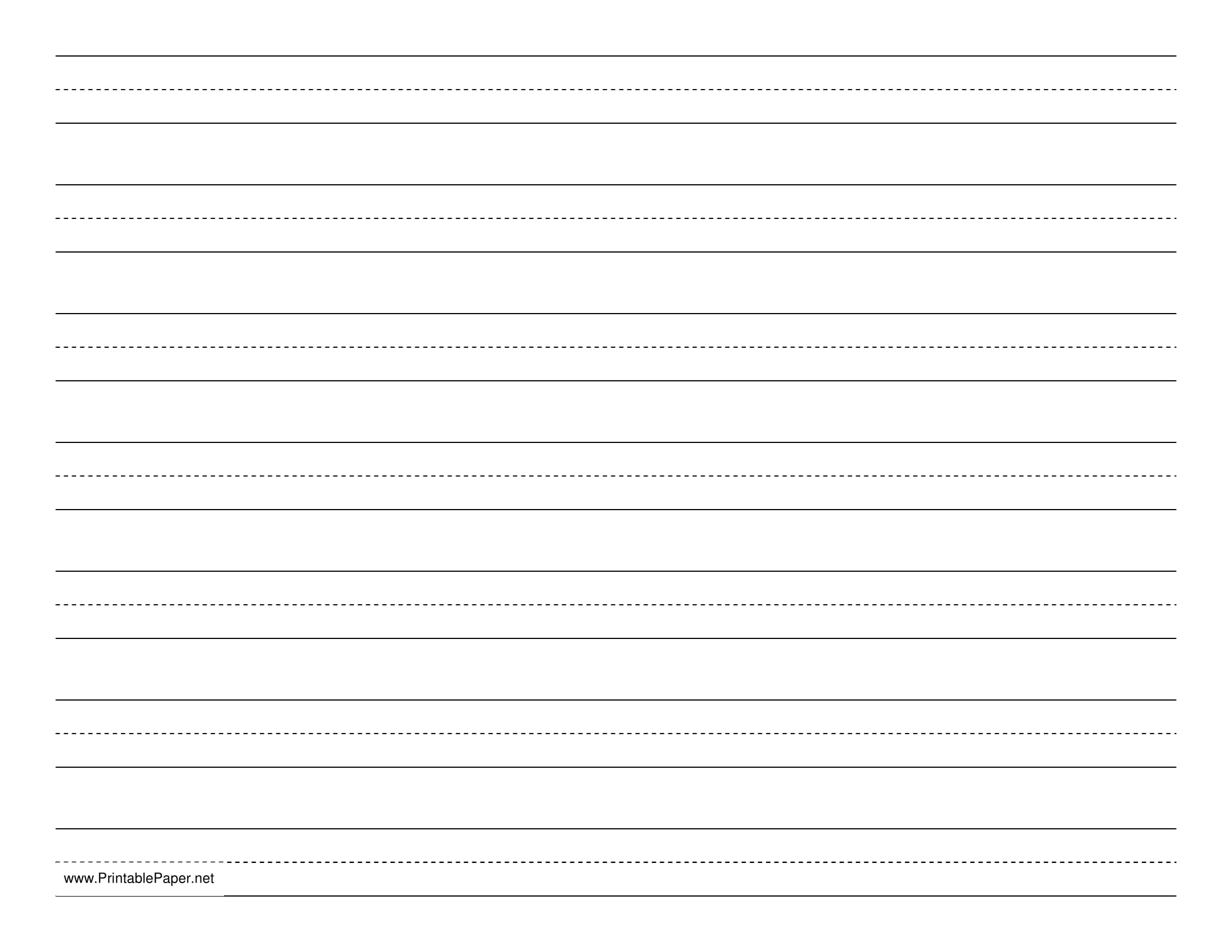 Microsoft Word Lined Paper Template