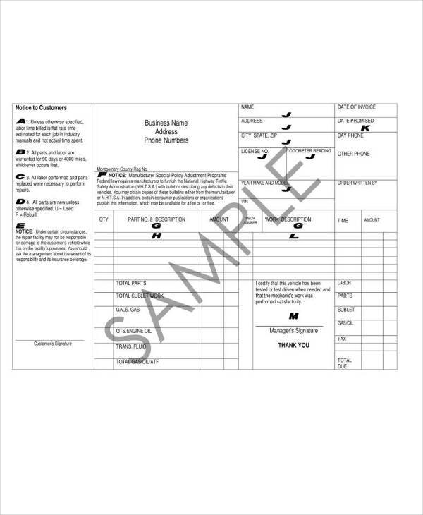 15 free invoice templates in pdf free premium templates