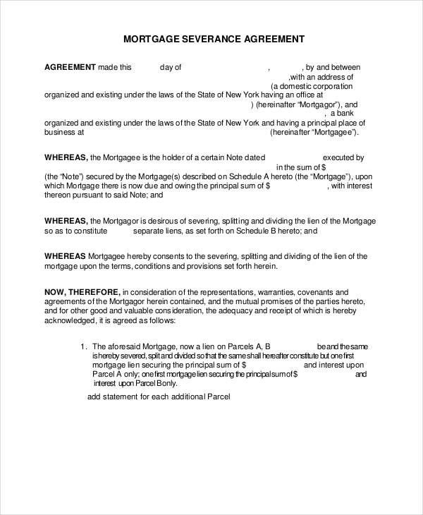 12+ Sample Severance Agreement Templates PDF, Docs