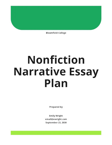nonfiction narrative essay ideas