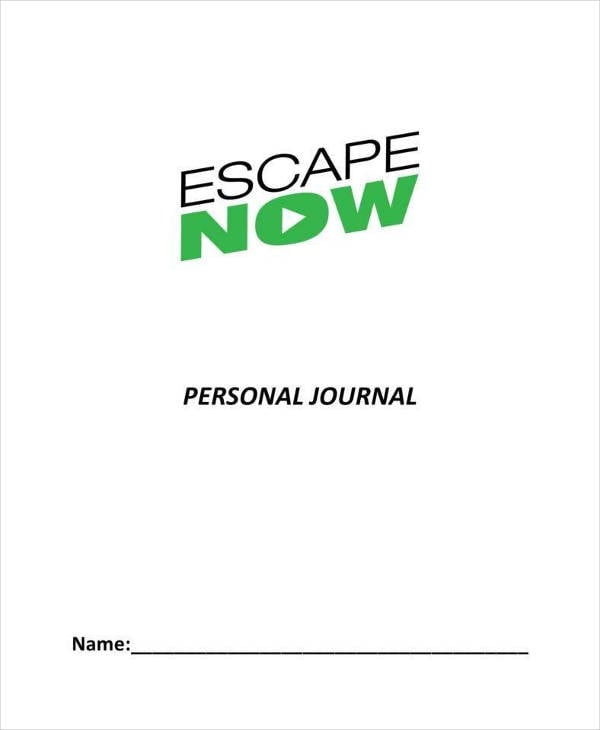 personal journal template