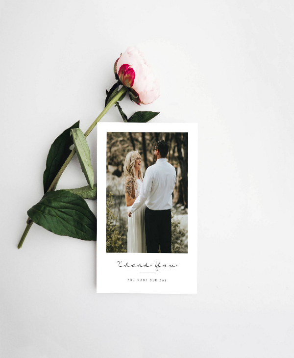 10+ Modern Wedding Thank You Card Designs & Templates - PSD, AI | Free ...
