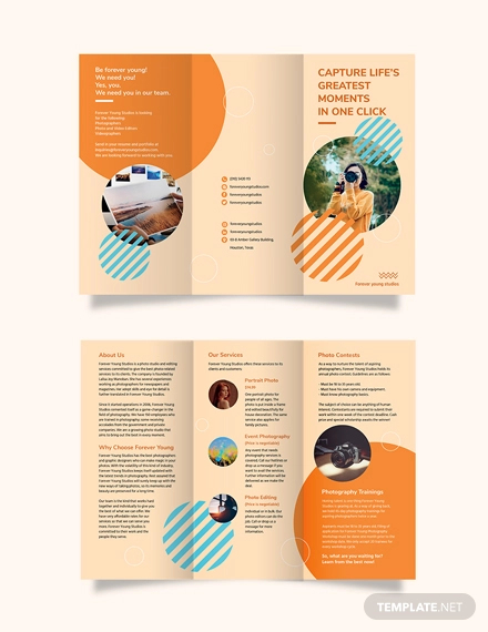 40 Photography Brochure Templates Free PSD AI Vector EPS Format 