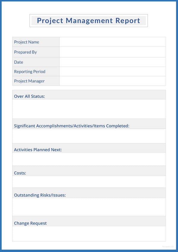 Sample Project Report Download