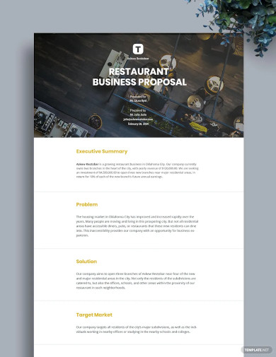 67+ Proposal Examples - PDF, DOC | Free & Premium Templates