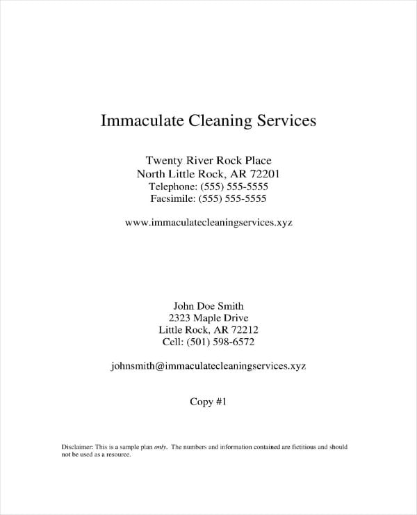 sample-cleaning-service-operations-plan-01