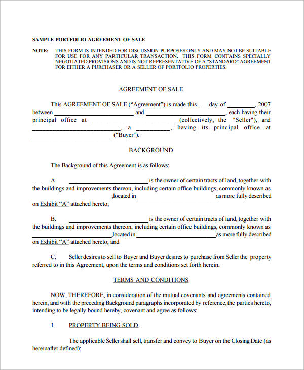 13+ Sale of Business Agreement Templates - PDF, DOC