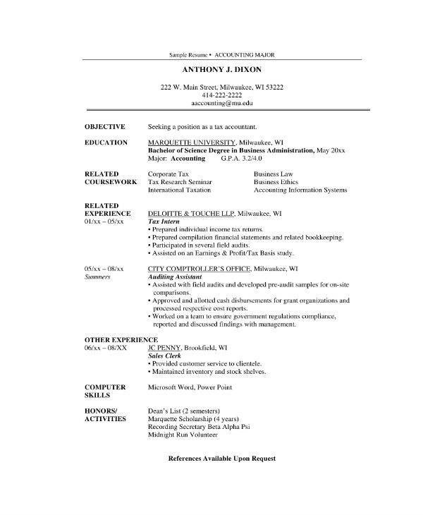 10+ Accountant CV Sample & Templates - PDF, PSD, DOC, AI, InDesign ...