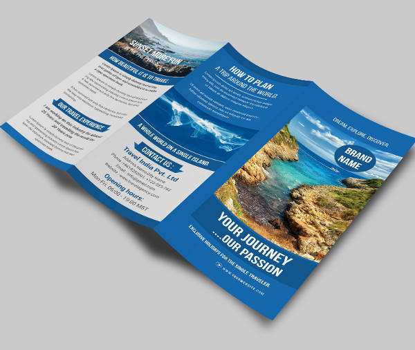 22+ Travel Tri-Fold Brochure Designs & Templates - PSD, AI