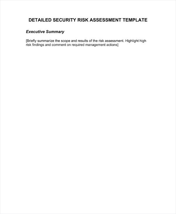 14+ Vulnerability Assessment Templates - PDF, DOC, Pages | Free ...